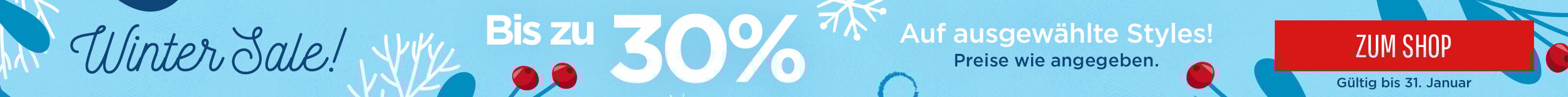 Winter Sale Skinny Banner North/UK